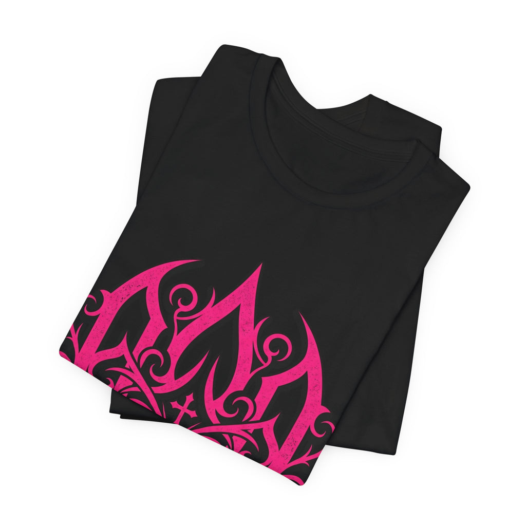 Pink Gothic Filigree Graphic Tee
