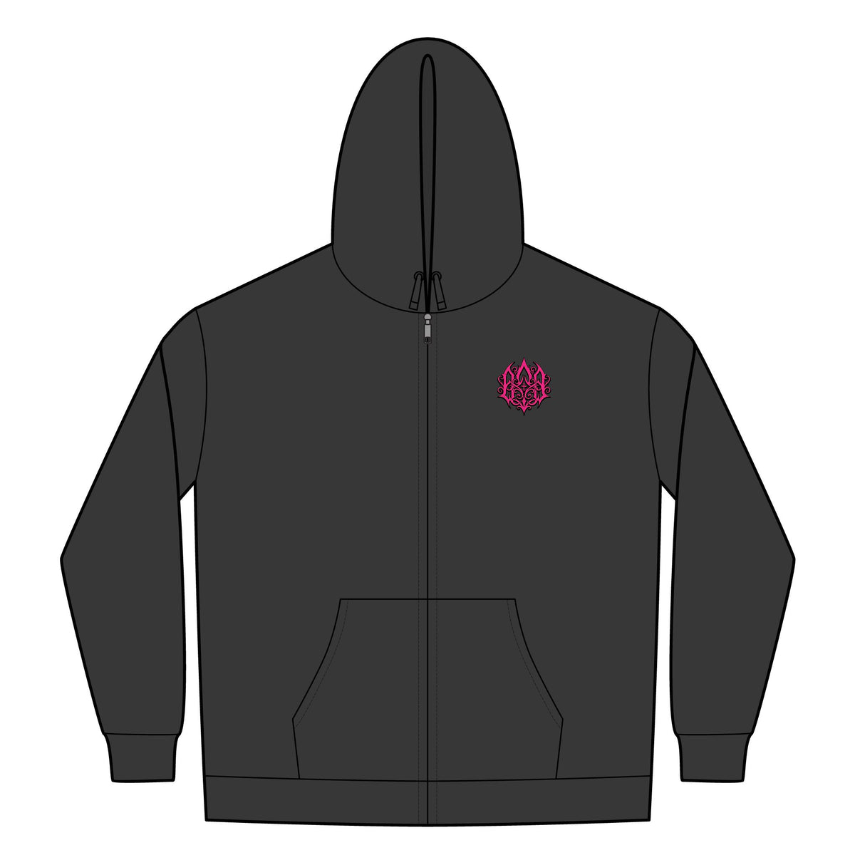 Unisex Heavyweight Full-Zip Hooded Sweatshirt