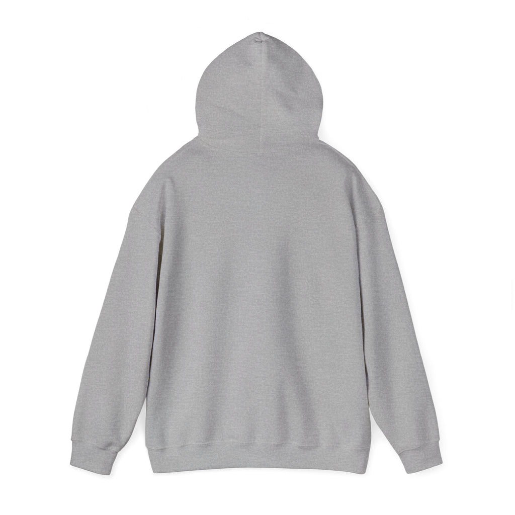 Graphic Hoodie — Smiling Cartoon Portrait Sweatshirt