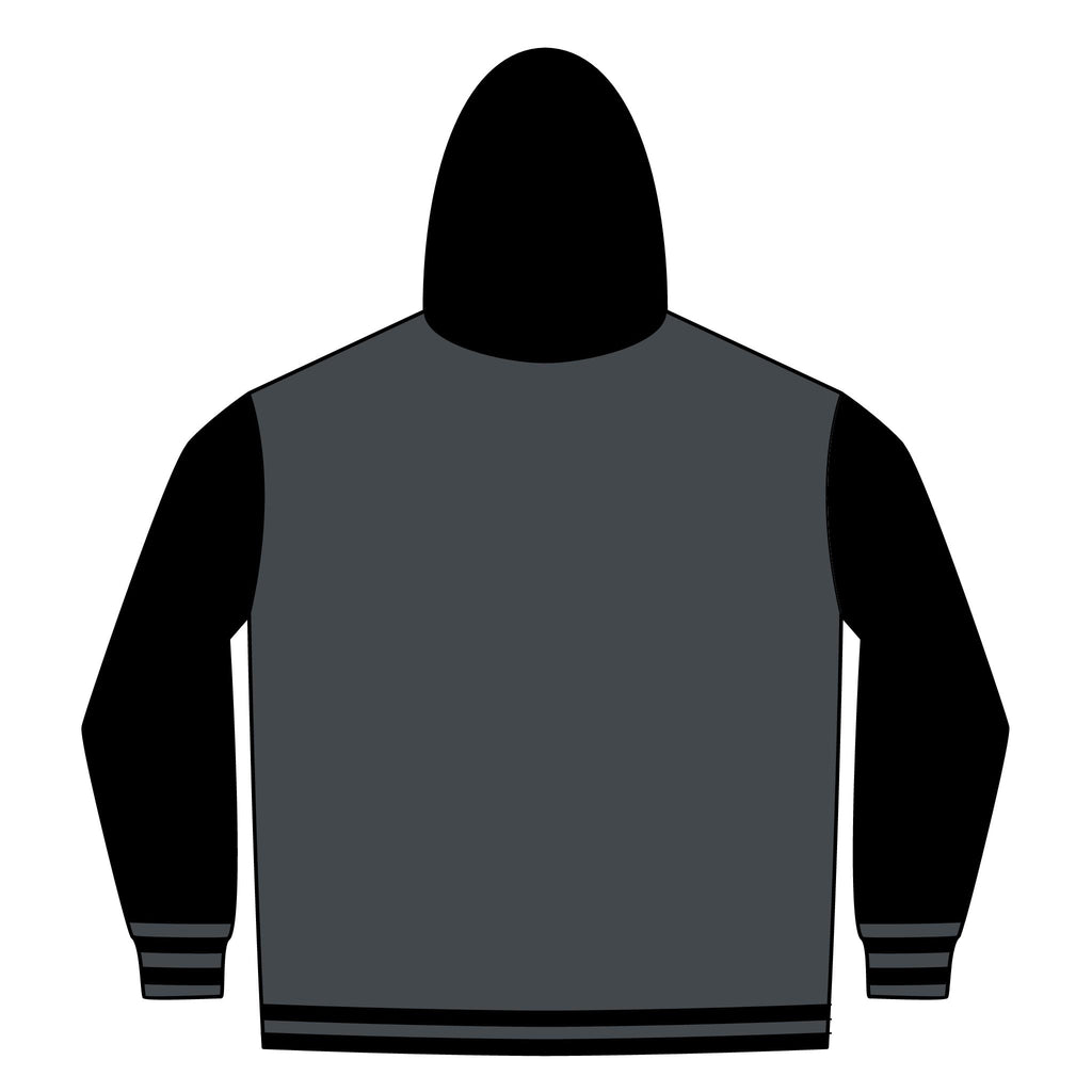 Unisex Heavyweight Varsity Full-Zip Hooded Sweatshirt