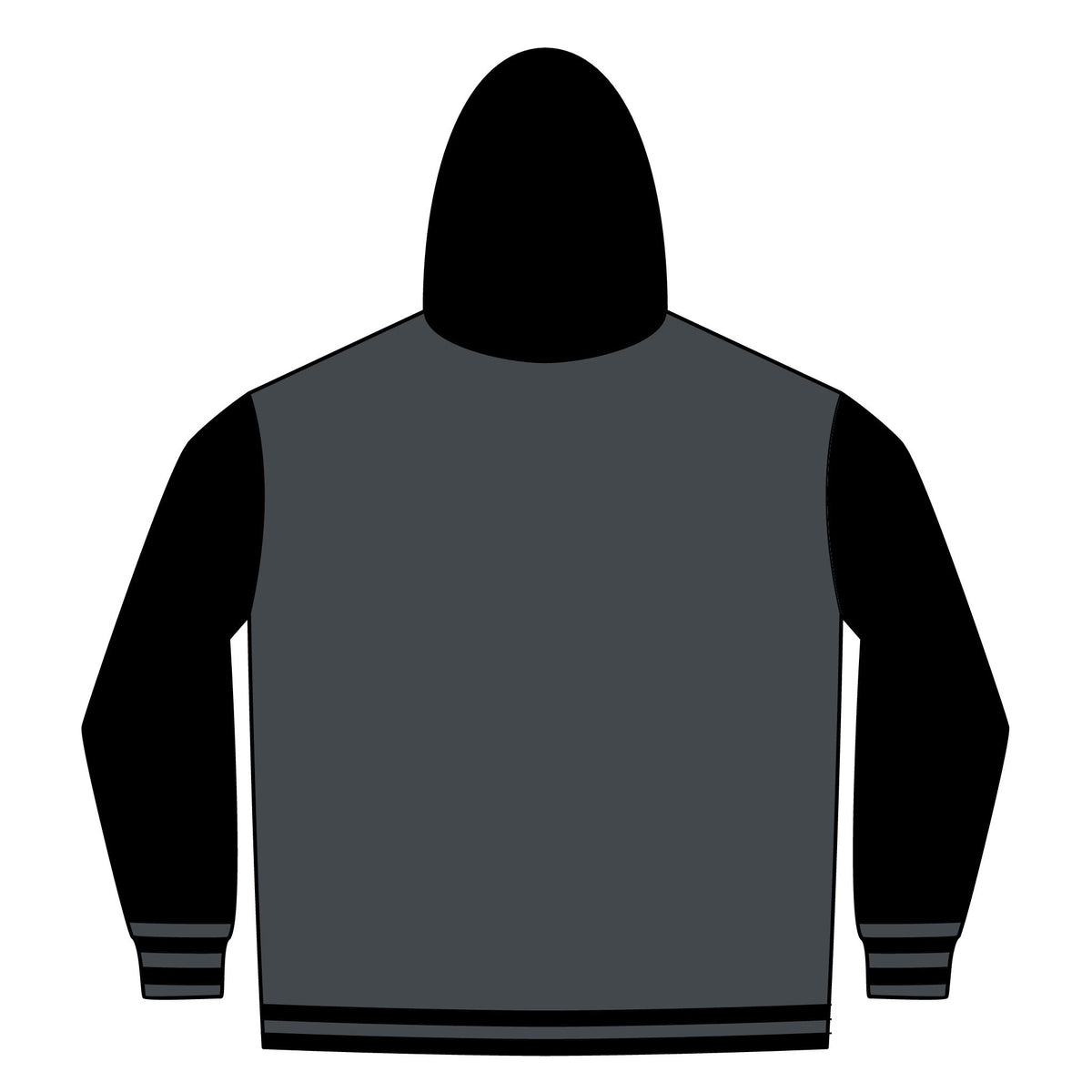 Unisex Heavyweight Varsity Full-Zip Hooded Sweatshirt