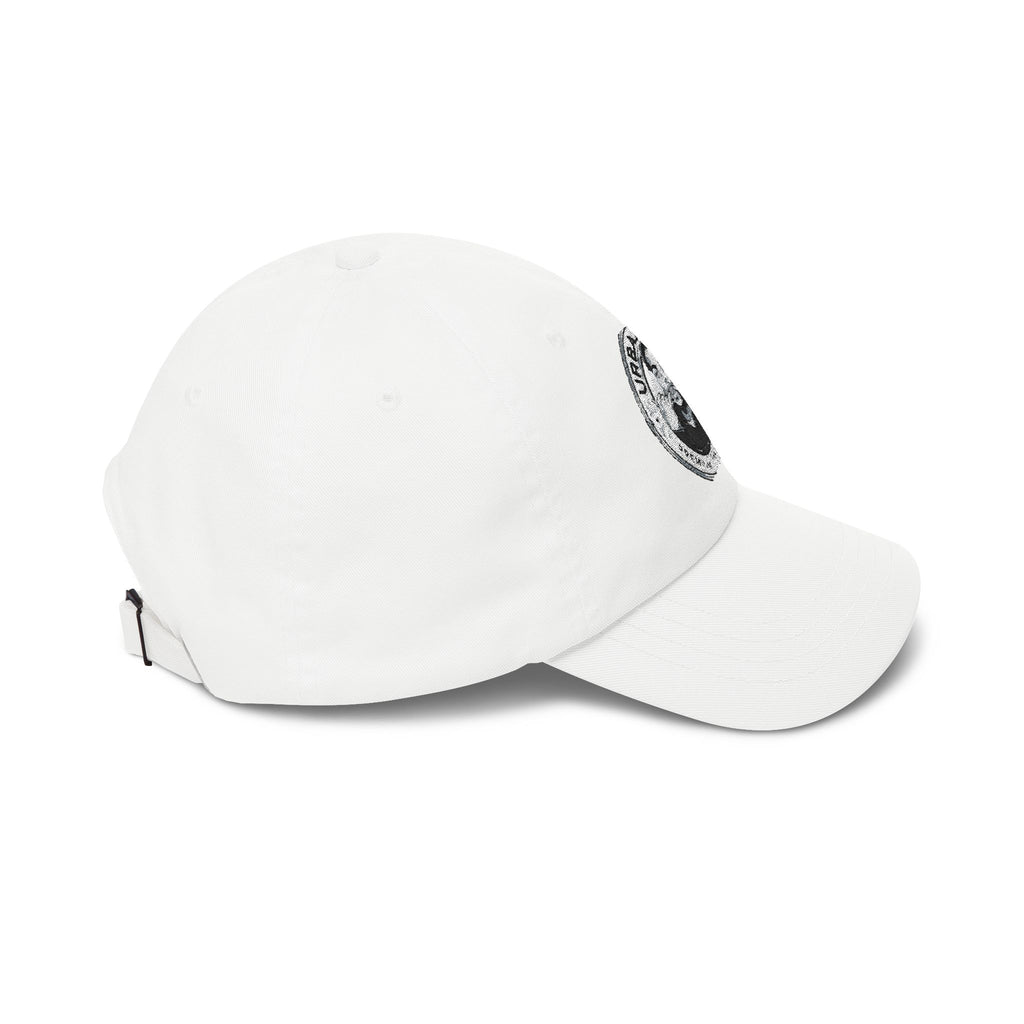 Urban Elite Classic Dad Cap — Vintage Monochrome Logo Baseball Hat