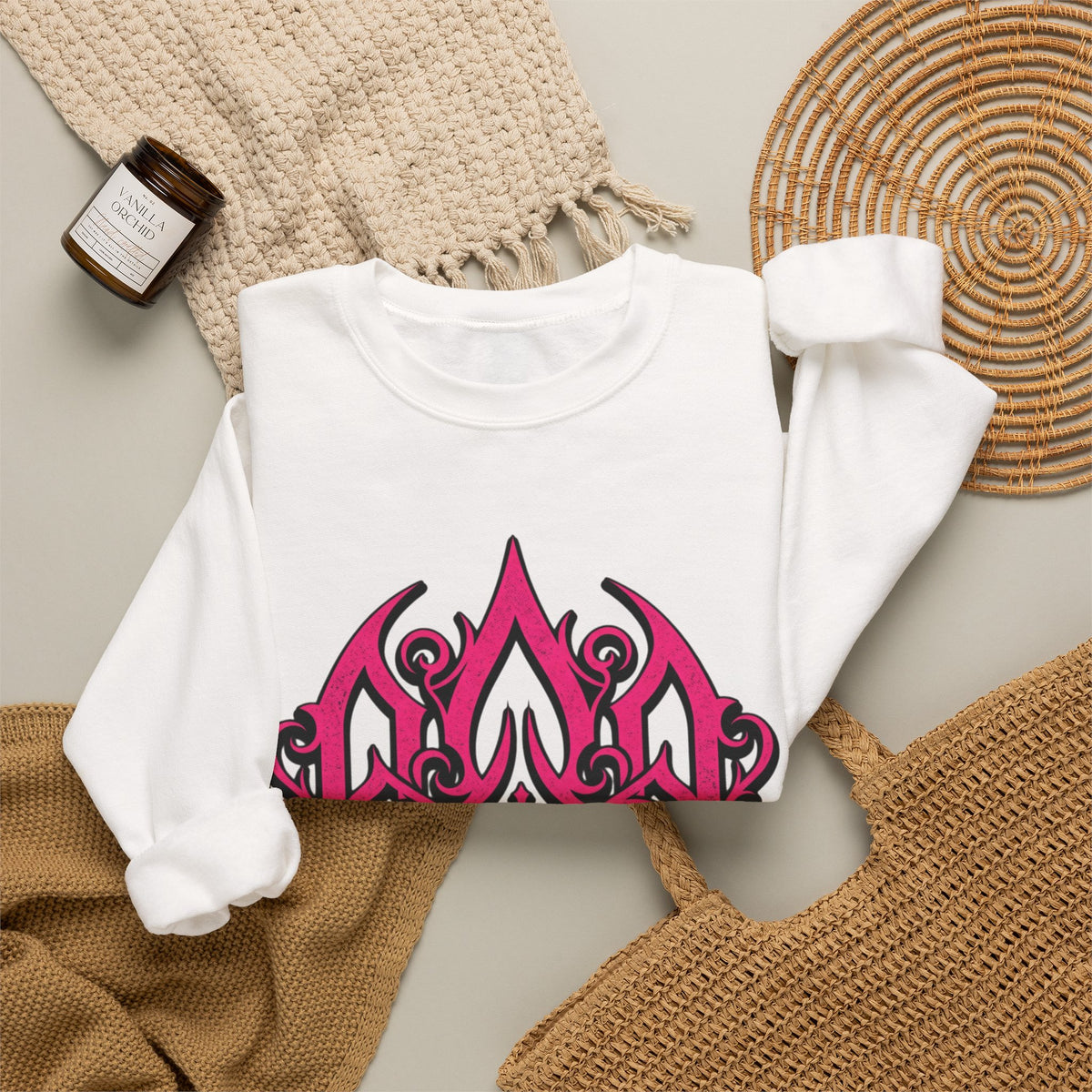Veilborn Studio Gothic Logo Crewneck Sweatshirt