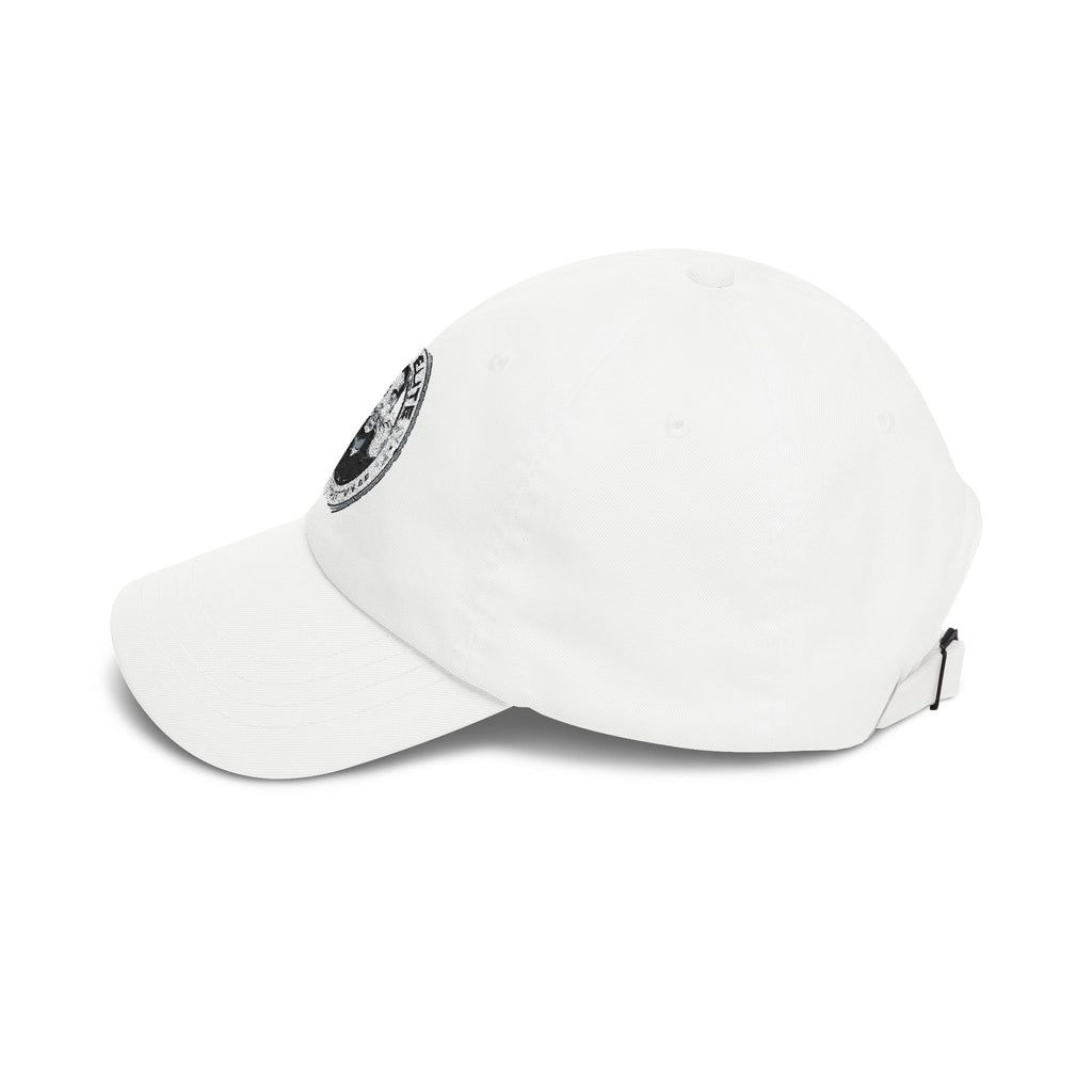 Urban Elite Classic Dad Cap — Vintage Monochrome Logo Baseball Hat