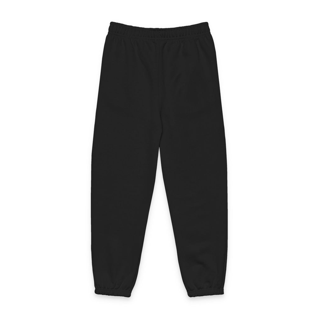Grey Sweatpants with Pink Vertical 'Vogue' Script — Streetwear Lounge Joggers