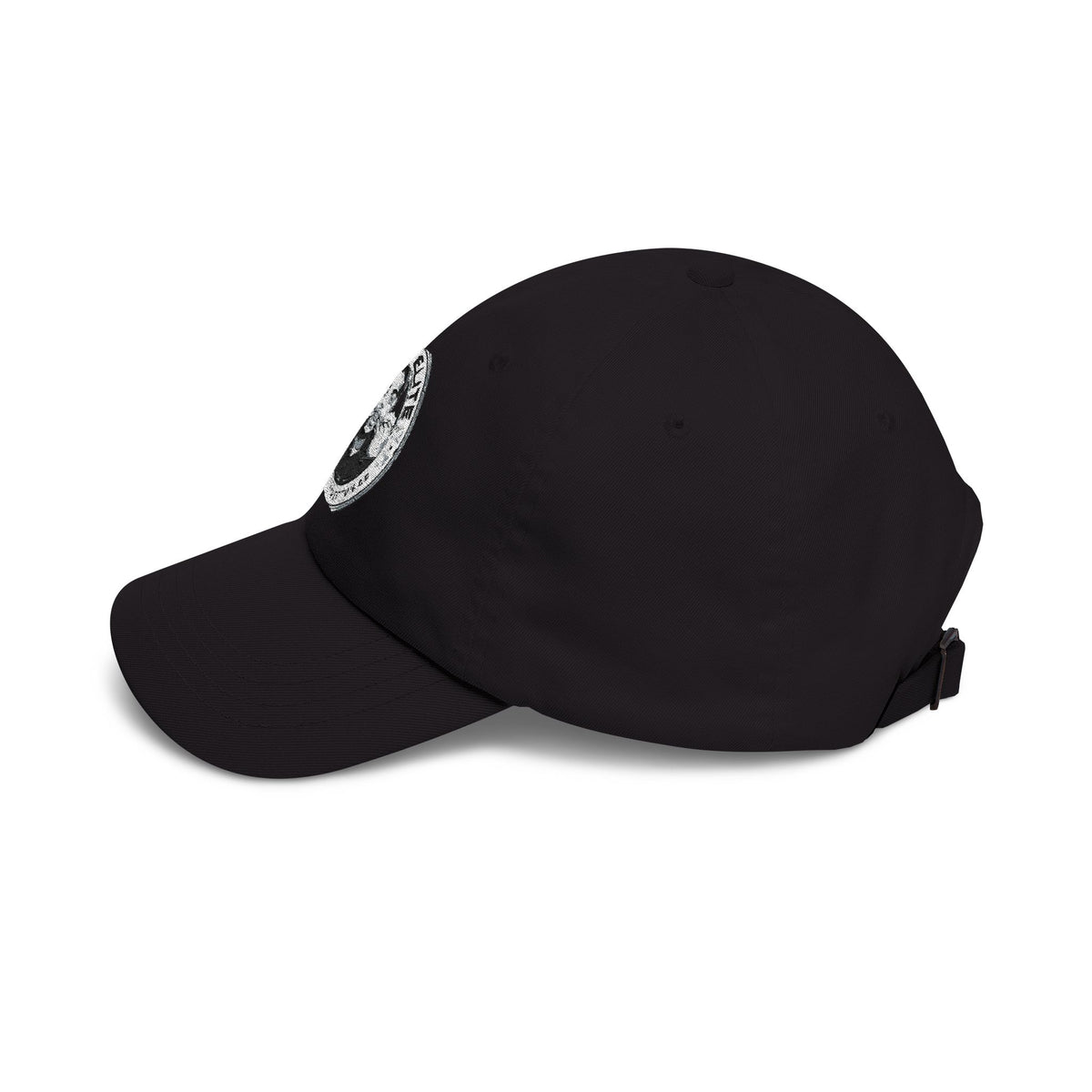 Urban Elite Classic Dad Cap — Vintage Monochrome Logo Baseball Hat