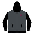 Unisex Heavyweight Varsity Full-Zip Hooded Sweatshirt