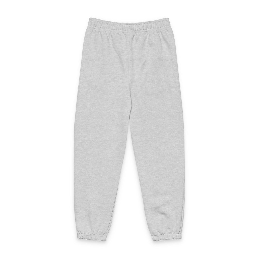 Grey Sweatpants with Pink Vertical 'Vogue' Script — Streetwear Lounge Joggers