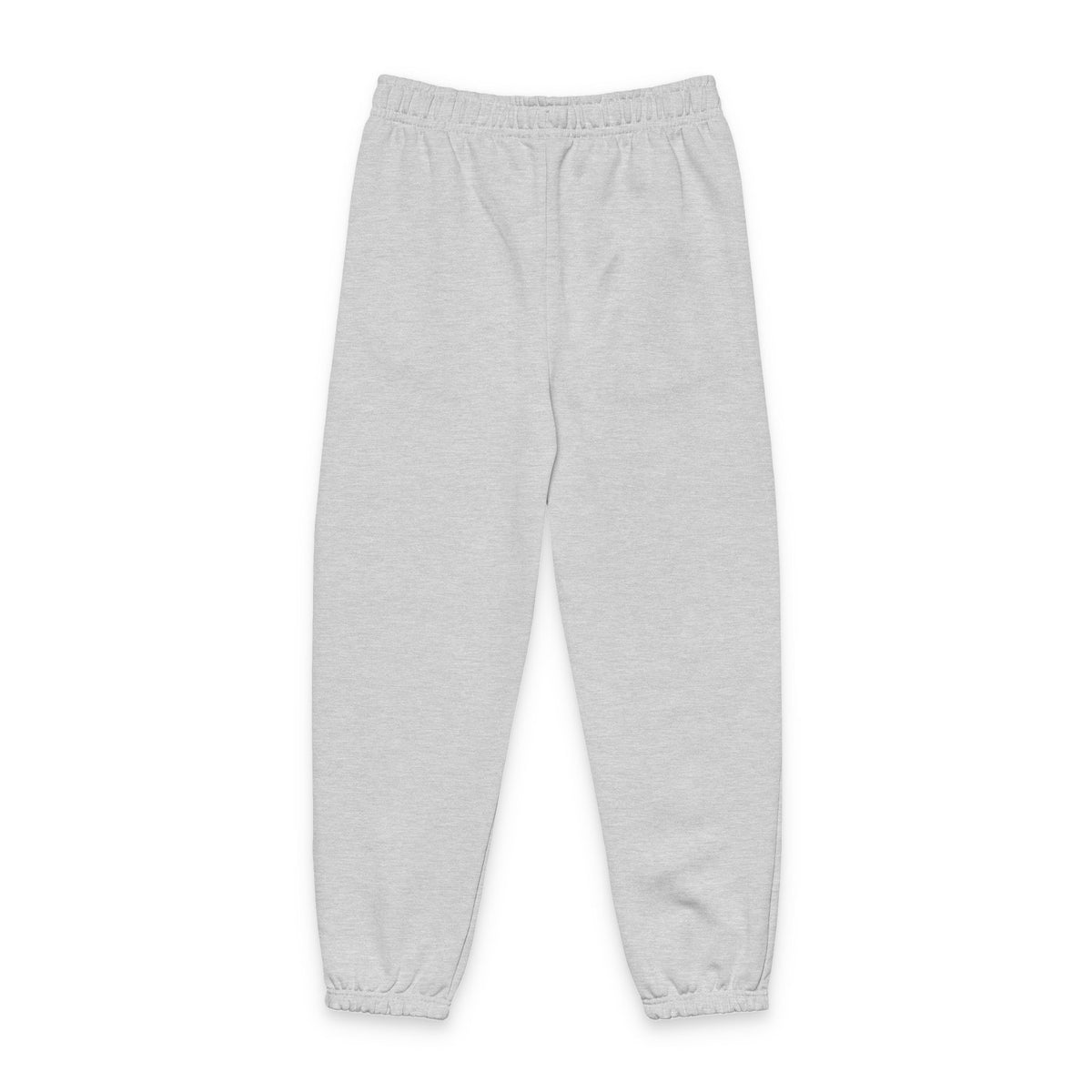 Grey Sweatpants with Pink Vertical 'Vogue' Script — Streetwear Lounge Joggers