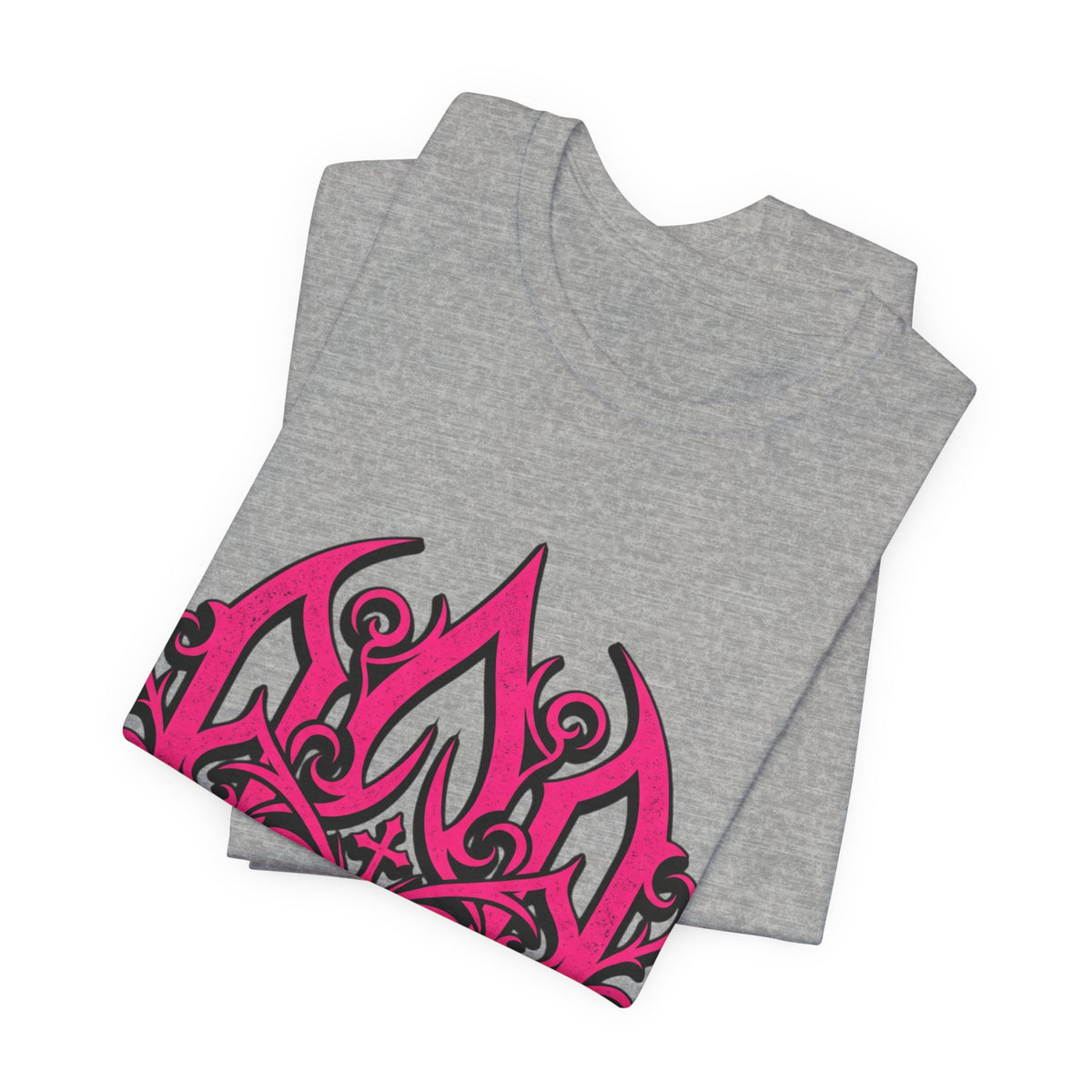 Pink Gothic Filigree Graphic Tee