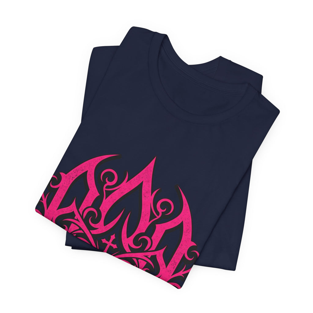 Pink Gothic Filigree Graphic Tee
