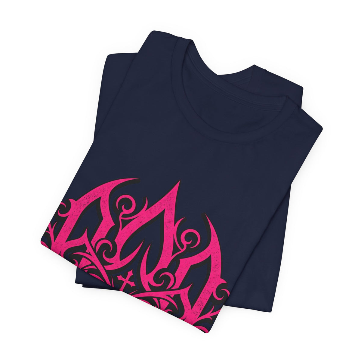 Pink Gothic Filigree Graphic Tee