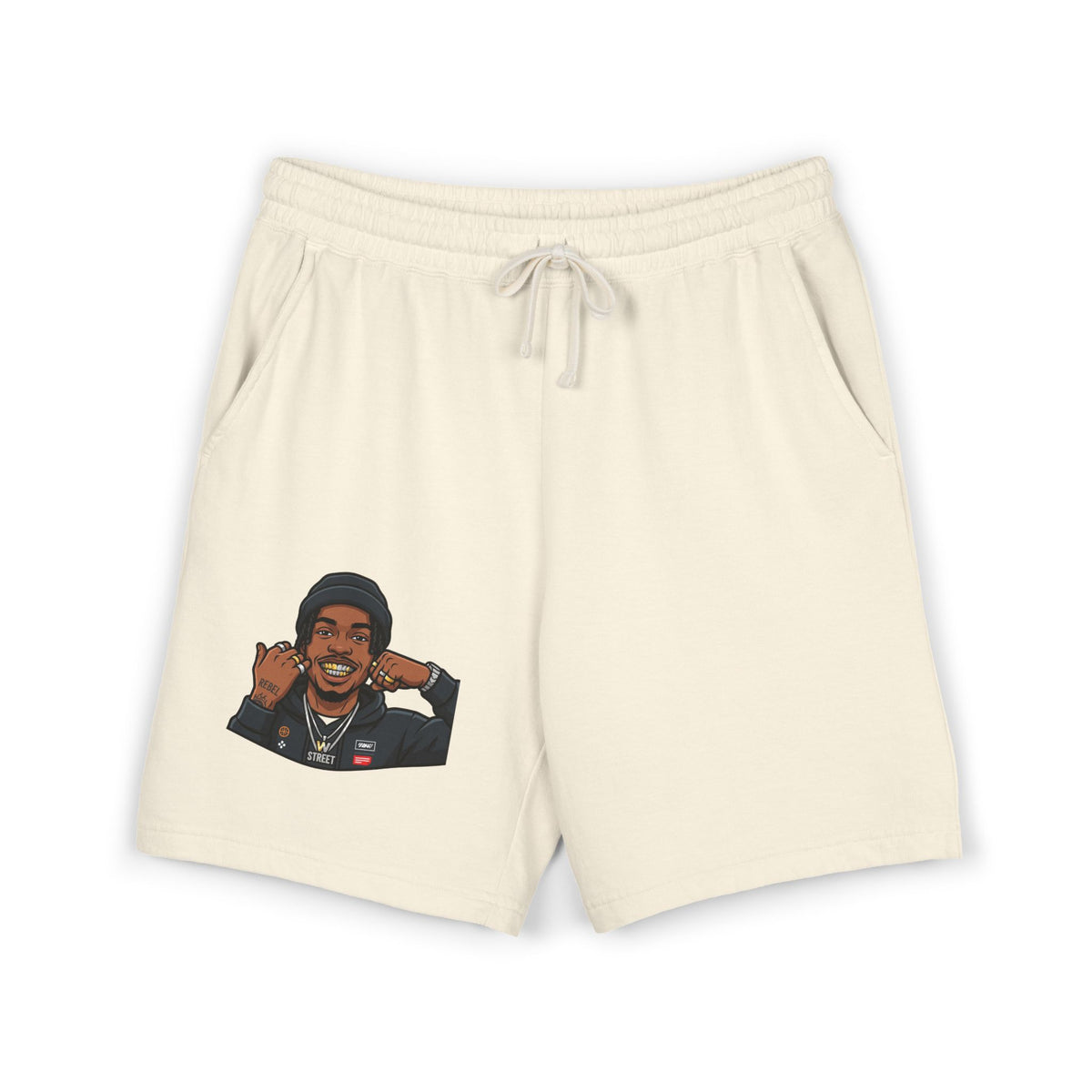 Veilborn Logo Fleece Shorts — Graphic Lightweight Sweat Shorts