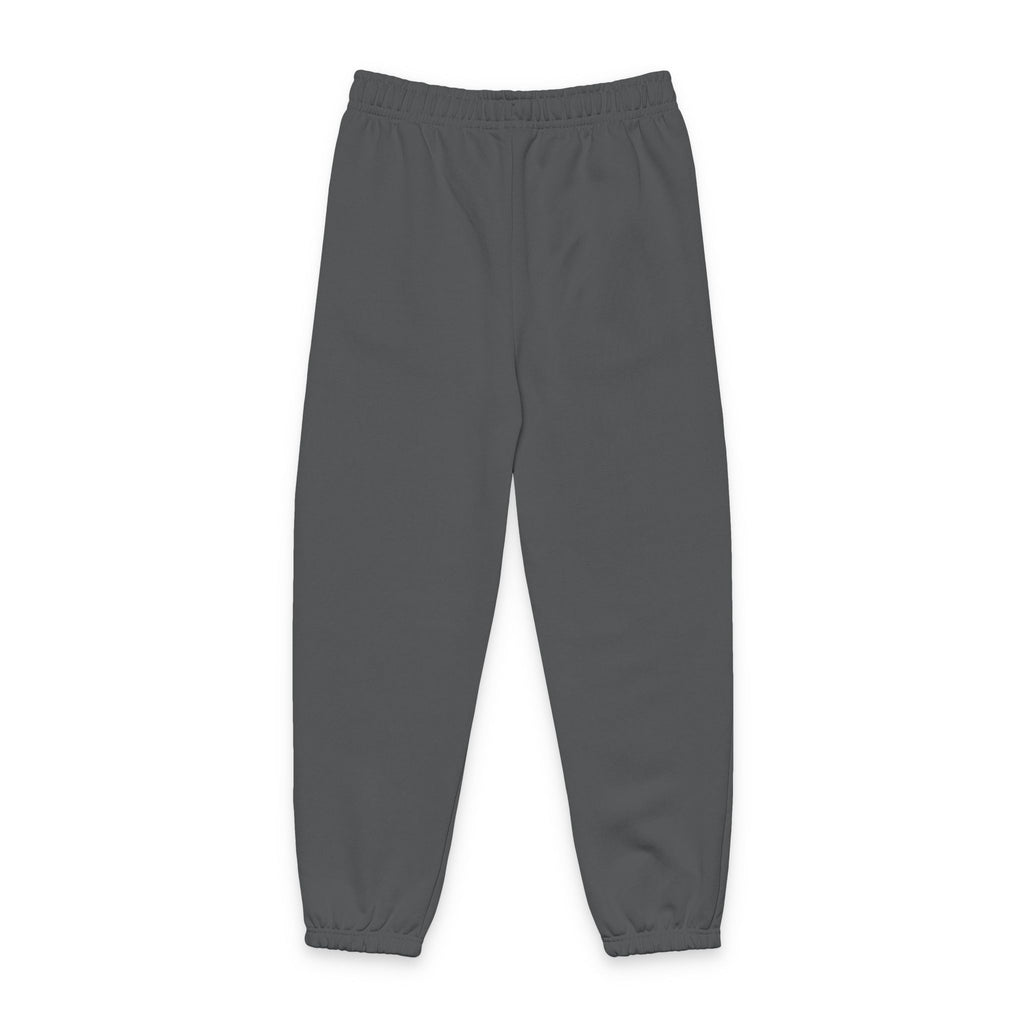 Grey Sweatpants with Pink Vertical 'Vogue' Script — Streetwear Lounge Joggers
