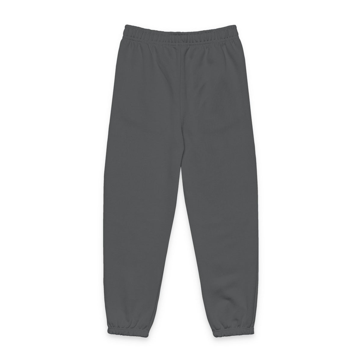 Grey Sweatpants with Pink Vertical 'Vogue' Script — Streetwear Lounge Joggers