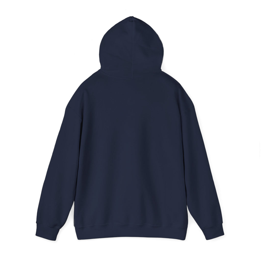 Graphic Hoodie — Smiling Cartoon Portrait Sweatshirt