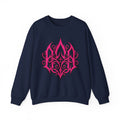 Pink Gothic Flame Crewneck Sweatshirt