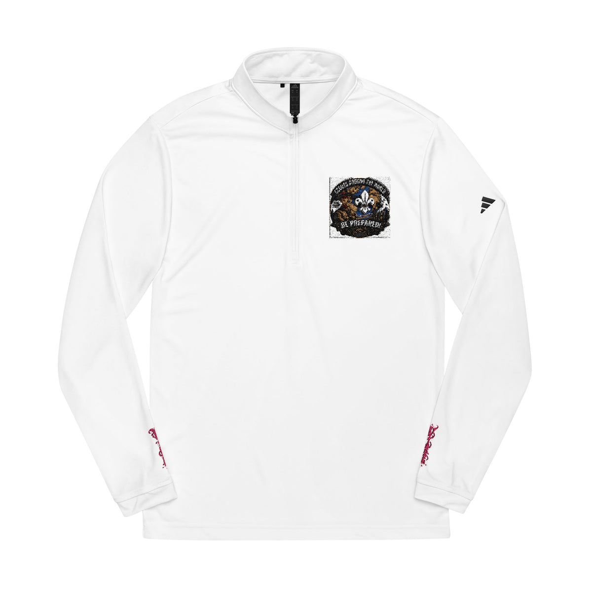 adidas® Quarter-Zip Pullover (Embroidery)